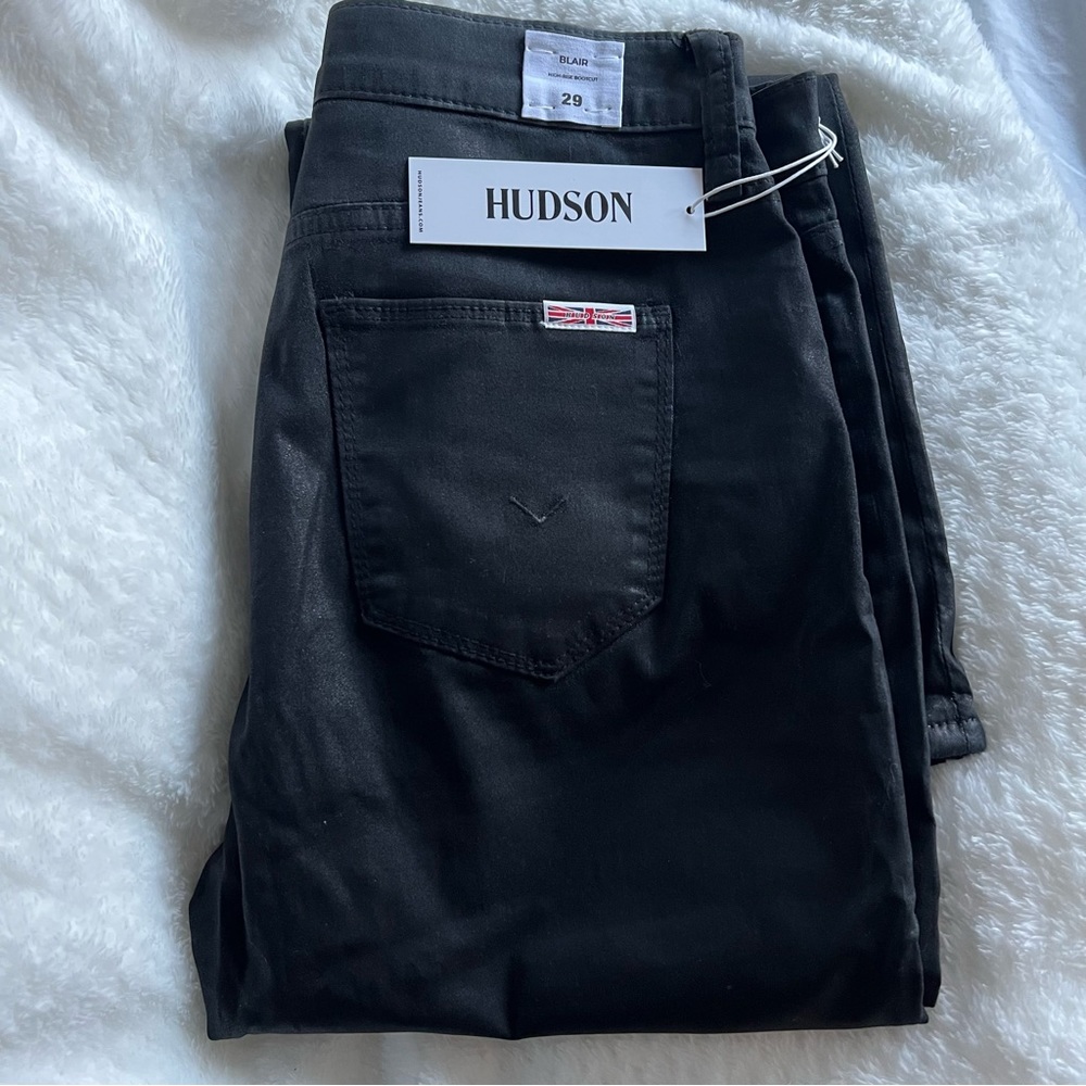 NWT Hudson Blair Black Coated Jean in size 29 - new with tags
